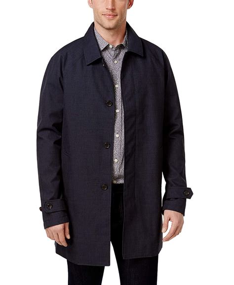 michael kors mens raincoat